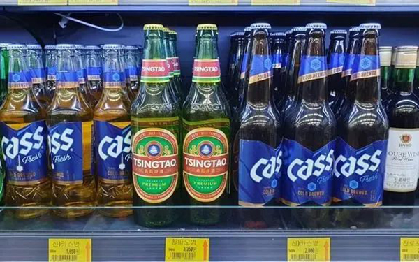 中国啤酒夺得韩国进口啤酒第一名